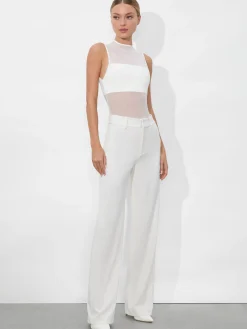 Alice and Olivia HAPPY MOTHER'S DAY*ALEXANDER TROUSER BLACK