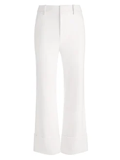 Alice and Olivia VEGAN*ALEXANDER VEGAN ANKLE PANT CAROLINA BLUE