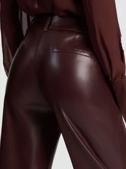 Alice and Olivia VEGAN*ALEXANDER VEGAN ANKLE PANT ECRU