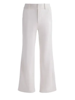 Alice and Olivia VEGAN*ALEXANDER VEGAN TROUSER OFF WHITE