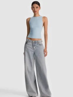 Alice and Olivia TANKS*ALLEN TANK TOP BUTTER