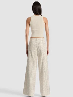 Alice and Olivia JEANS*AMAZING EMBELLISHED JEAN GREY MINERAL