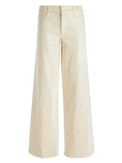 Alice and Olivia JEANS*AMAZING EMBELLISHED JEAN GREY MINERAL