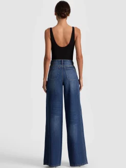 Alice and Olivia BODYSUITS*ANNIKA BODYSUIT ECRU