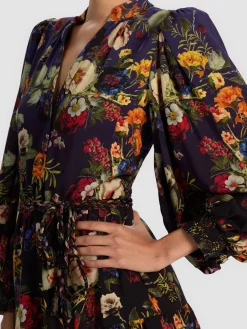 Alice and Olivia MINI*ANTONETTE MINI DRESS REGAL RETREAT