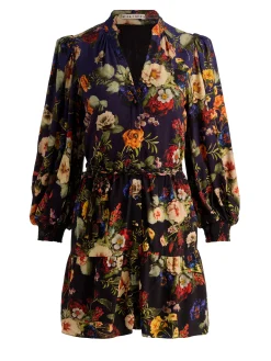 Alice and Olivia MINI*ANTONETTE MINI DRESS REGAL RETREAT