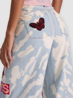 Alice and Olivia JEANS*A+O X GRATEFUL DEAD AMAZING JEAN