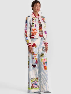 Alice and Olivia JEANS*A+O X GRATEFUL DEAD AMAZING JEAN
