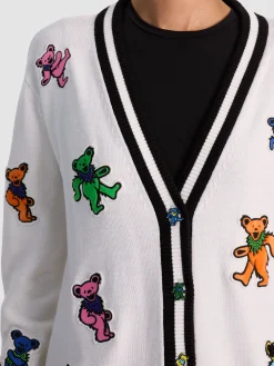 Alice and Olivia CARDIGANS*A+O X GRATEFUL DEAD BRADFORD CARDIGAN