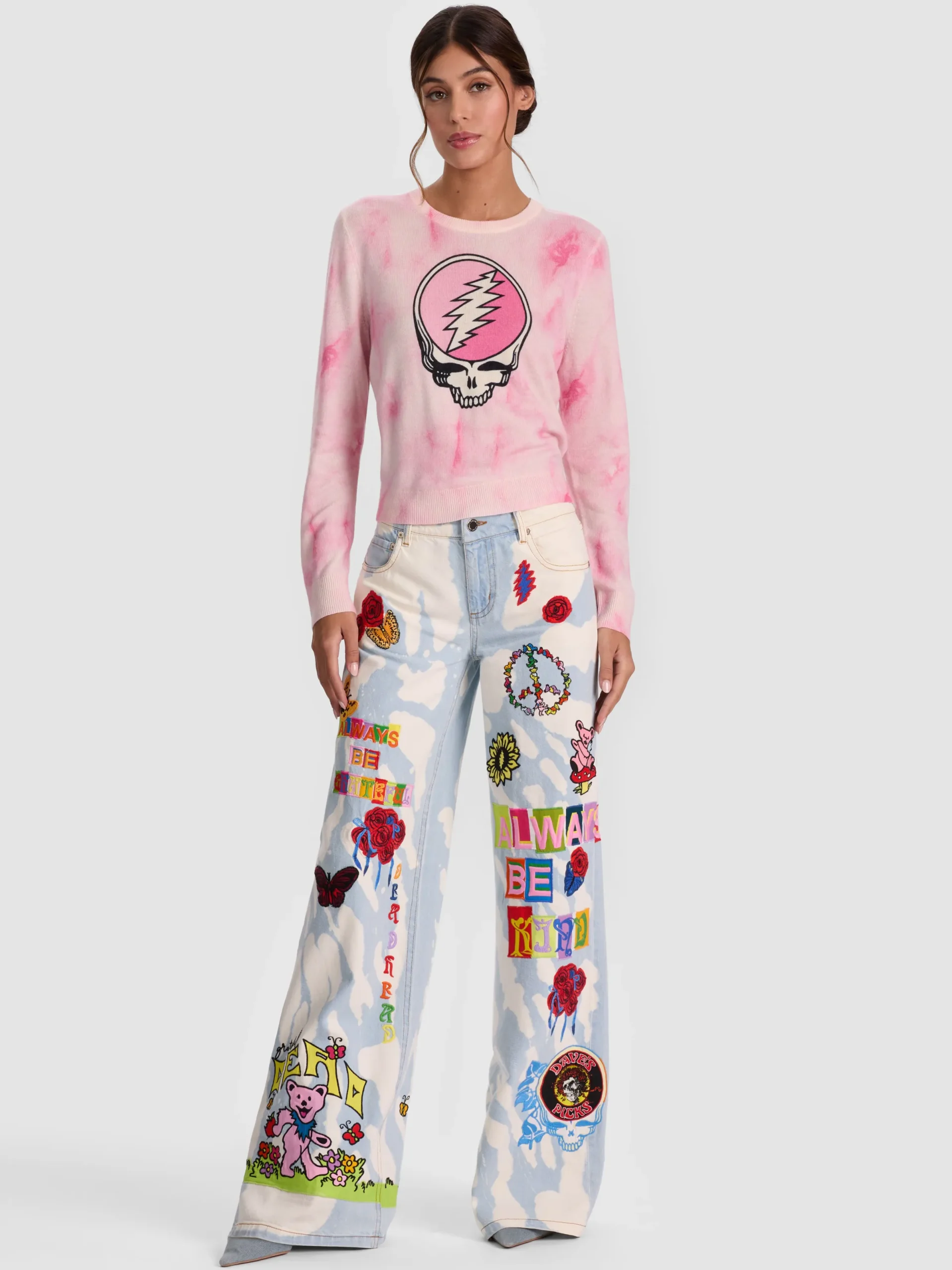 Alice and Olivia PULLOVERS*A+O X GRATEFUL DEAD CAROLEE PULLOVER