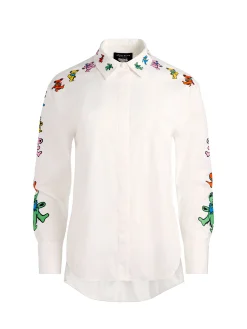 Alice and Olivia BLOUSES*A+O X GRATEFUL DEAD DIMITRA BUTTON DOWN