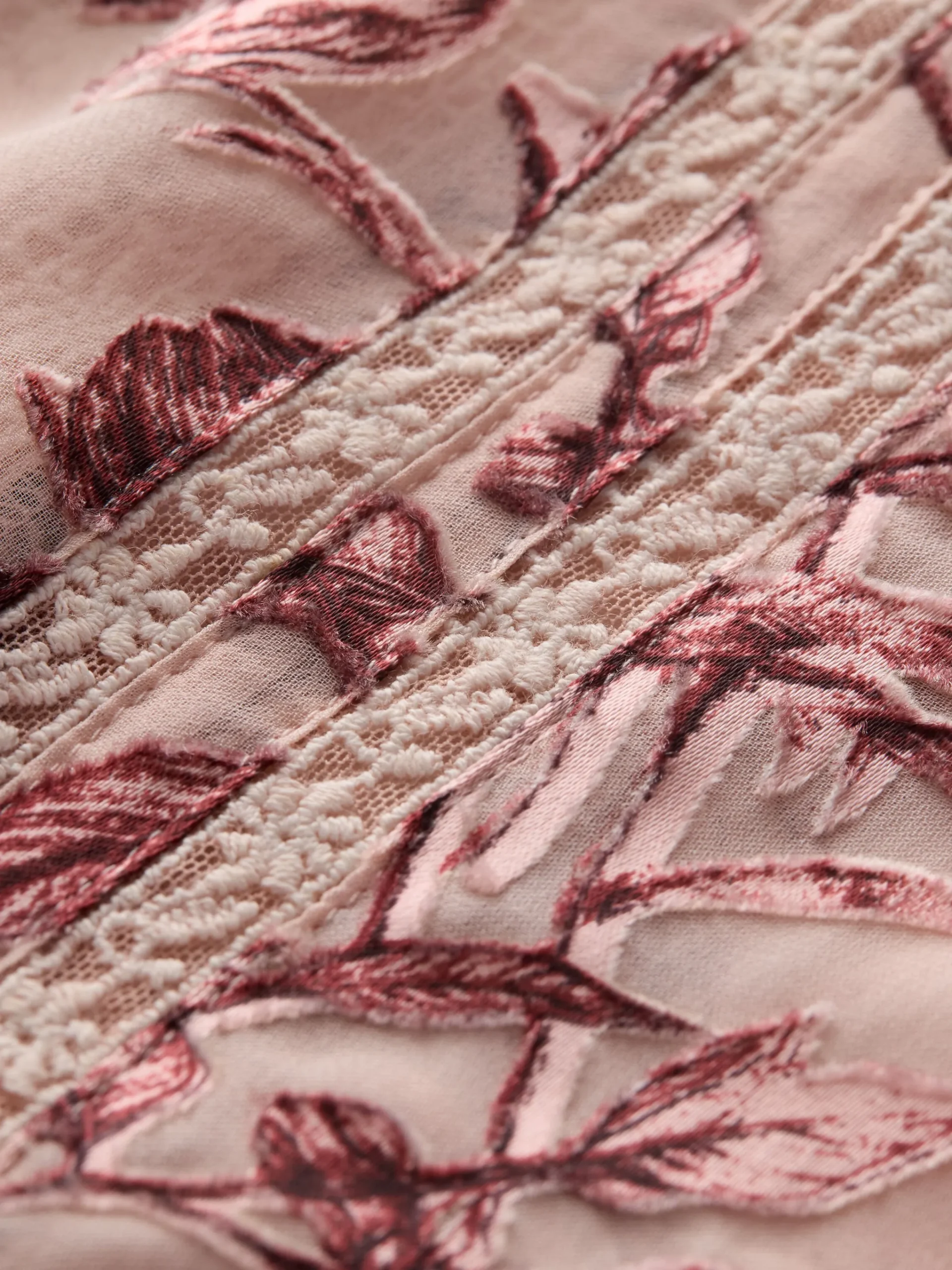 Alice and Olivia BLOUSES*ARLETTE BLOUSE MYSTIC GARDEN ENGLISH ROSE