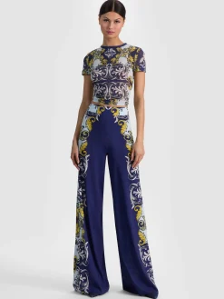 Alice and Olivia SETS*ATHENA WIDE LEG PANT