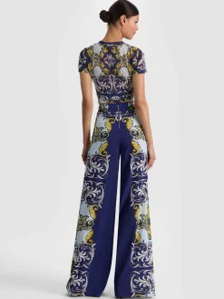 Alice and Olivia SETS*ATHENA WIDE LEG PANT
