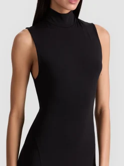 Alice and Olivia MAXI*AUGUSTA OPEN BACK MAXI DRESS