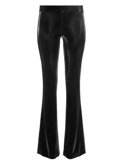 Alice and Olivia VEGAN*BELLA VEGAN BOOTCUT PANT DARK OLIVE
