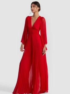 Alice and Olivia JUMPSUITS + ROMPERS*BENNET PLEATED JUMPSUIT
