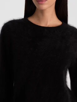 Alice and Olivia PULLOVERS*CAROLEE CASHMERE PULLOVER ECRU