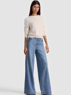 Alice and Olivia PULLOVERS*CAROLEE CASHMERE PULLOVER BLACK