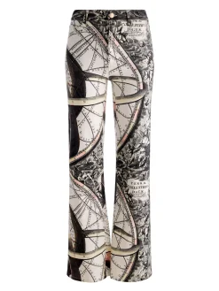 Alice and Olivia JEANS*CHIC JEAN OFF WHITE