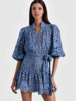 Alice and Olivia MINI*CORA MINI SHIRT DRESS