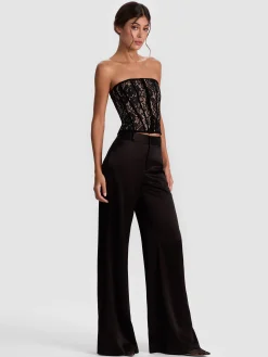 Alice and Olivia CROP TOPS*COSETTE LACE CORSET