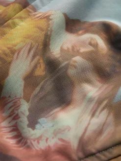 Alice and Olivia CROP TOPS*CRESSIDA CORSET TOP MIDNIGHT BLUE