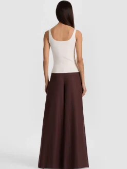 Alice and Olivia TANKS*DARYN SCULPTING TANK BLACK