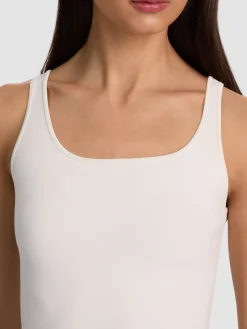 Alice and Olivia TANKS*DARYN SCULPTING TANK BLACK