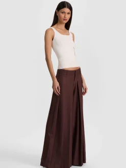 Alice and Olivia TANKS*DARYN SCULPTING TANK BLACK