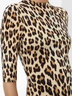 Alice and Olivia MIDI*DELORA MIDI DRESS