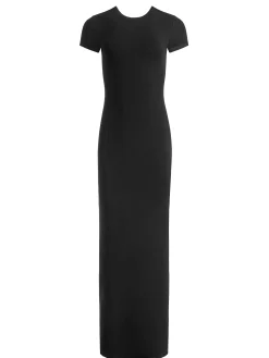 Alice and Olivia MAXI*DELORA TWO WAY MAXI DRESS OXBLOOD