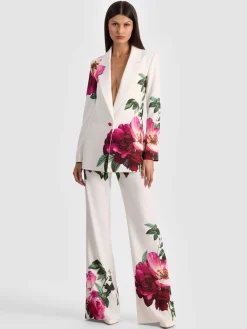 Alice and Olivia BLAZERS*DENNY BOYFRIEND BLAZER CAROLINA BLUE