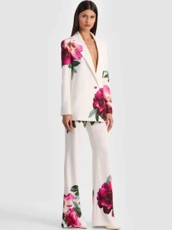 Alice and Olivia BLAZERS*DENNY BOYFRIEND BLAZER CAROLINA BLUE