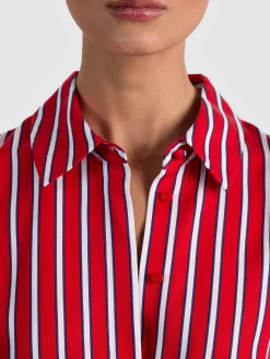 Alice and Olivia BLOUSES*DIMITRA OVERSIZED BUTTON DOWN