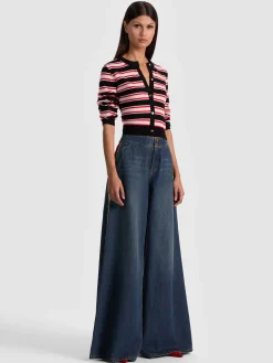 Alice and Olivia CARDIGANS*DOLLIE CASHMERE CARDIGAN BLACK