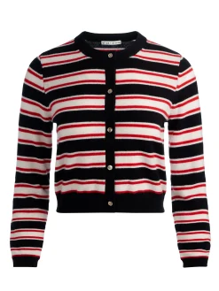 Alice and Olivia CARDIGANS*DOLLIE CASHMERE CARDIGAN BLACK