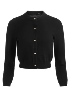 Alice and Olivia CARDIGANS*DOLLIE CASHMERE CARDIGAN ECRU