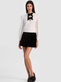 Alice and Olivia PULLOVERS*DORIS POINTELLE PULLOVER
