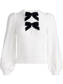Alice and Olivia PULLOVERS*DORIS POINTELLE PULLOVER