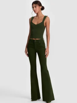 Alice and Olivia TANKS*EDIN SWEETHEART TANK BLACK