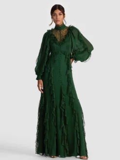 Alice and Olivia MAXI*ELEA MAXI DRESS