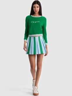 Alice and Olivia MINI*EMILIE MINI SKIRT