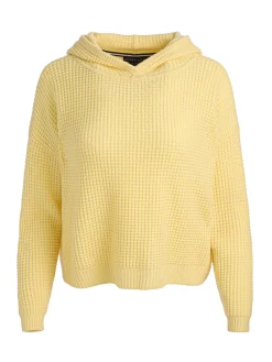 Alice and Olivia PULLOVERS*EMMANUELLE CASHMERE HOODIE ECRU
