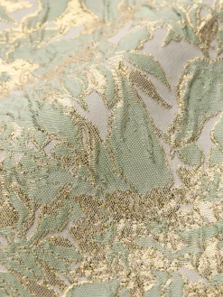 Alice and Olivia MINI*EVE EMBROIDERED MINI DRESS ENGLISH ROSE