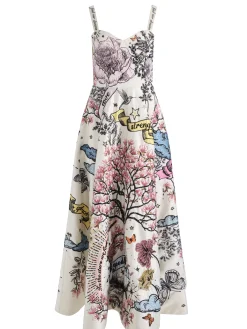 Alice and Olivia MAXI*FIA EMBELLISHED MAXI GOWN