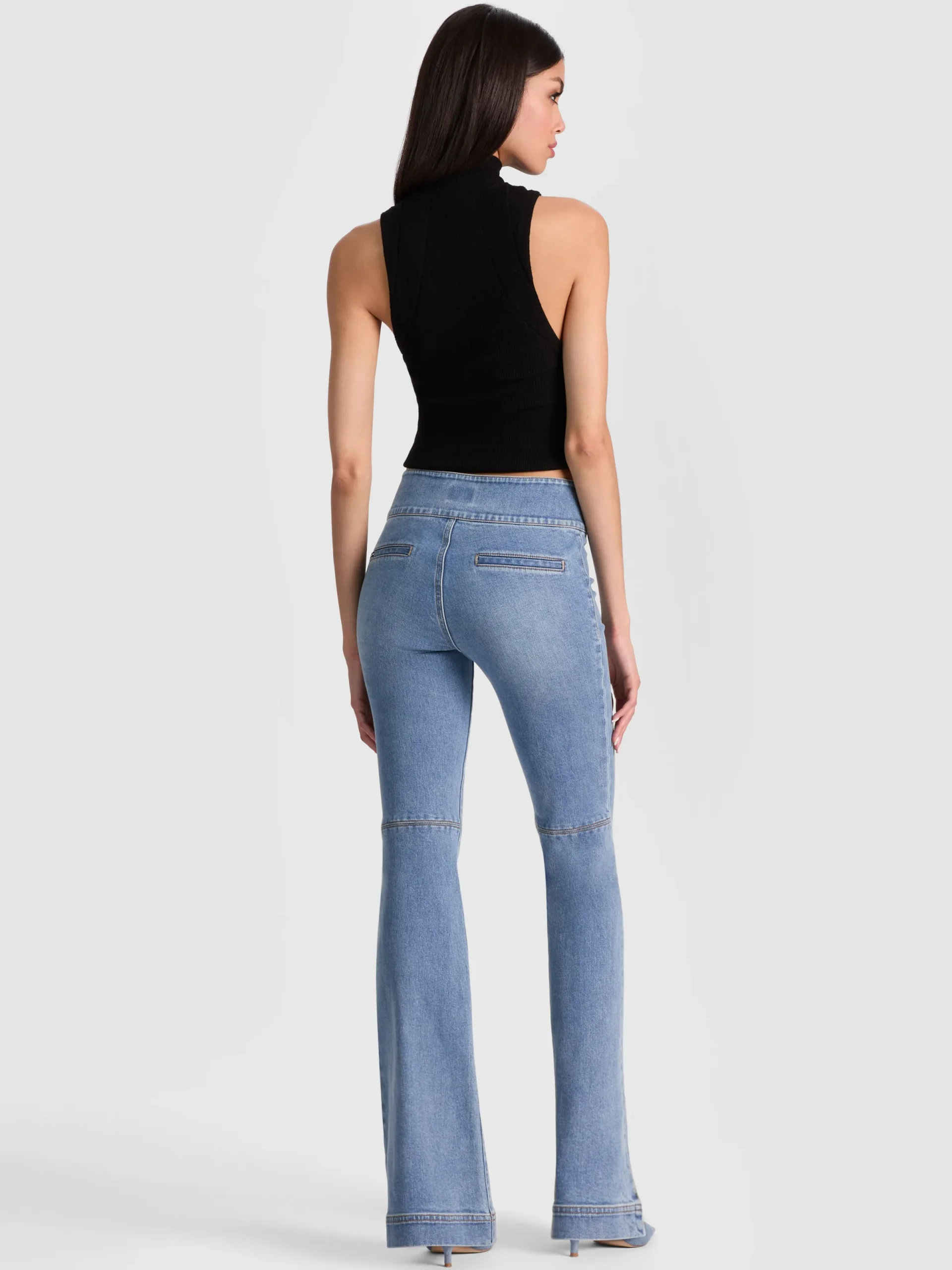 Alice and Olivia JEANS*HOT JEAN GREY MINERAL