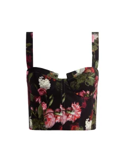 Alice and Olivia CROP TOPS*JEANNA BUSTIER TOP