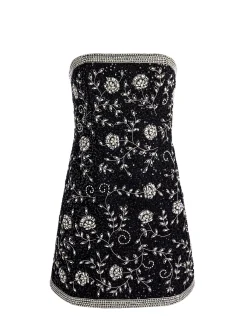 Alice and Olivia MINI*KATIA EMBELLISHED MINI GOWN