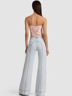 Alice and Olivia VESTS*KELCEY STRAPLESS VEST